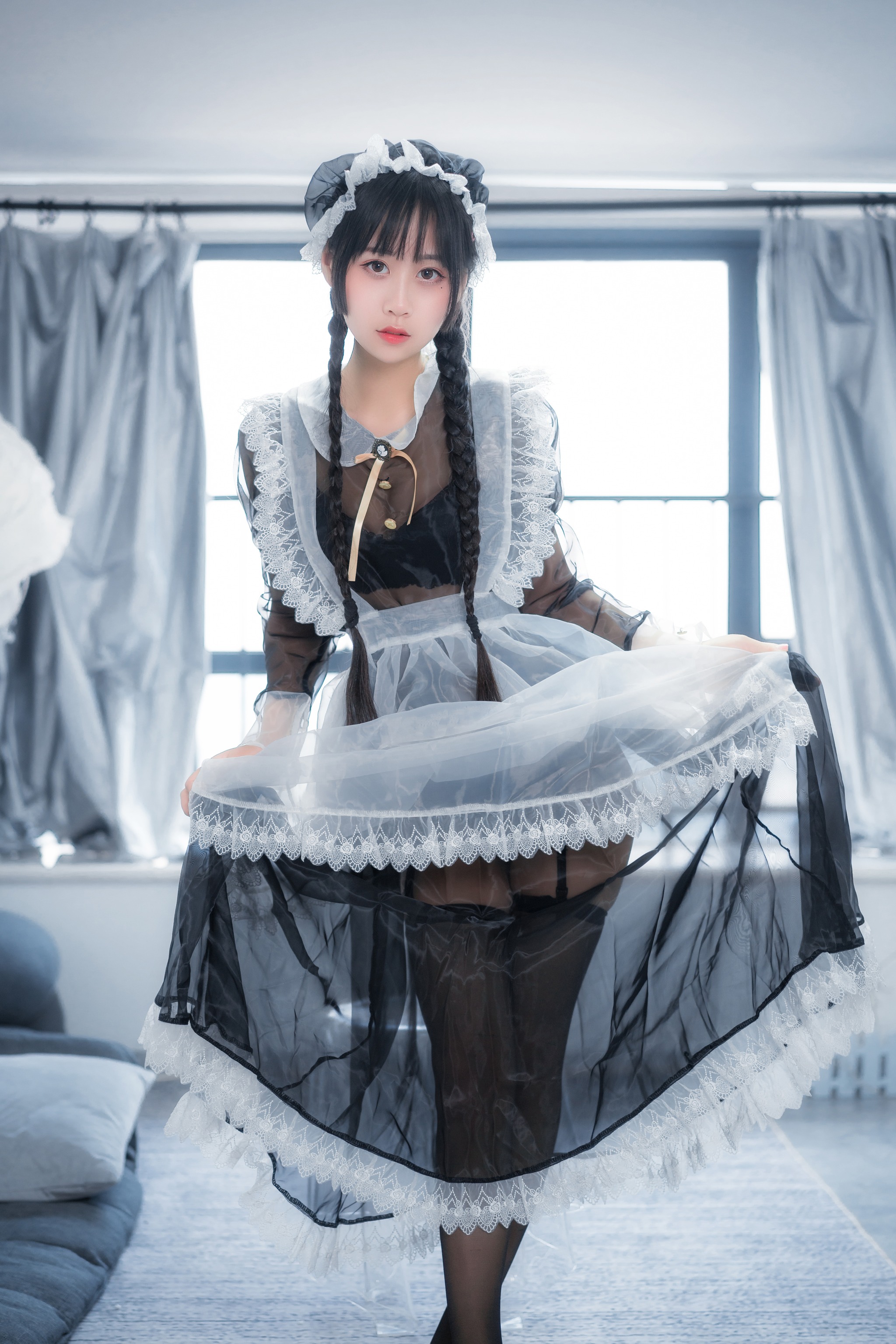 萌芽儿o0 - NO.013 透明女仆 [27P]-XikXak
